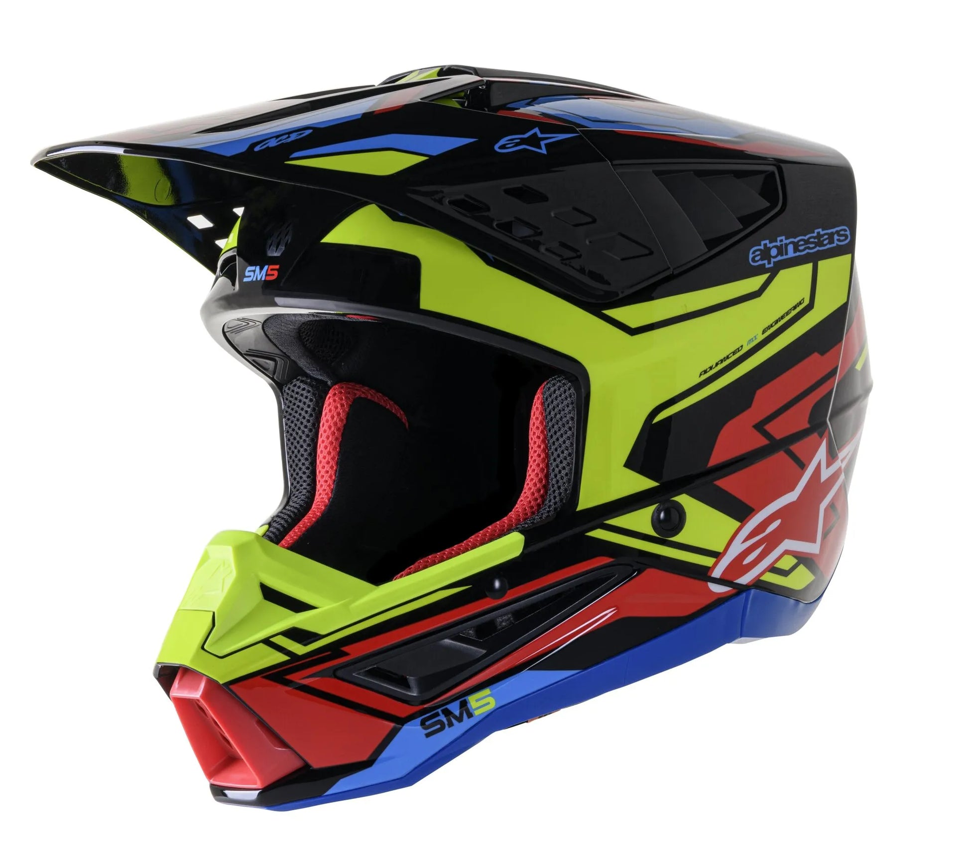 Alpinestars(Mx) Supertech M5 Action 2 Offroadhjälm integral vuxen bild 2 PMMEDIA:2a8e1faa5c56e665
