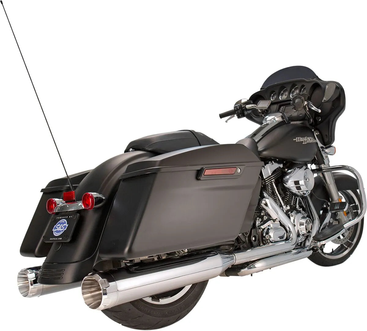 S&S CYCLE MK45 Touring Ljuddämpare 4-1/2" bild 1 PMMEDIA:efc9c97faca6515f