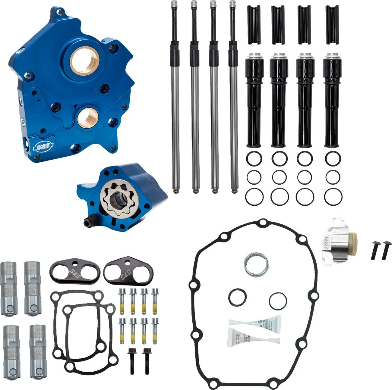 S&S CYCLE Cam Chest Kit utan kamkedja för Chain Drive M8 bild 1 PMMEDIA:4cdd330434165026