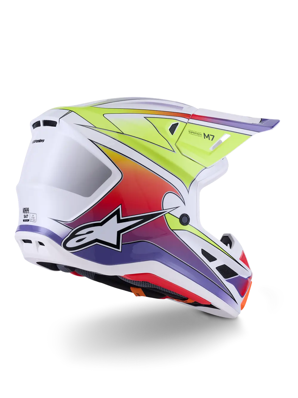Alpinestars(Mx) S-M7 Fuse Offroadhjälm integral vuxen bild 9 PMMEDIA:739fdcca78a30f13