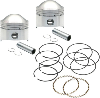 S S Cycle Piston Kit 80" Stock Big Twin Kolvar & ringsatser bild 1 PMMEDIA:3ccd937ec3255ffe