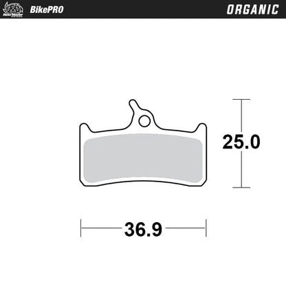 MOTO-MASTER Organic Bromsbelägg bild 1 PMMEDIA:8d3913033f7f4cb7