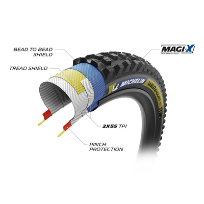 MICHELIN Wild Enduro MS Racing 27.5" x 2.40 bild 7 PMMEDIA:5f1eb60061dc759c