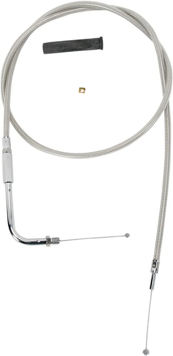 Drag Specialties Stainless Braided Throttle Cable Gasvajrar bild 5 PMMEDIA:67c584d96d222921