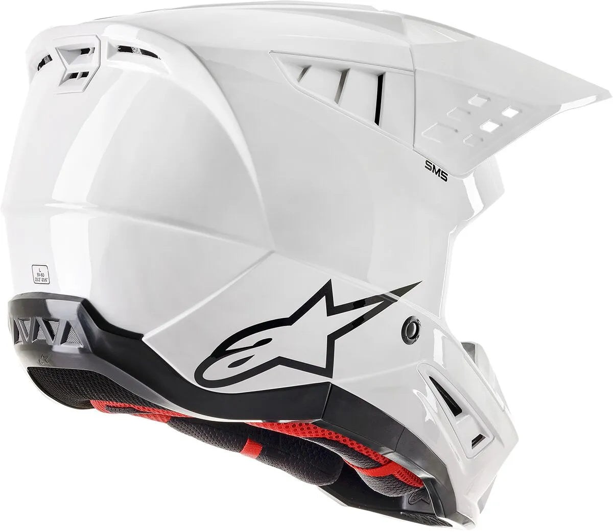 Alpinestars(Mx) Supertech M5 Solid Offroadhjälm integral vuxen bild 5 PMMEDIA:6d968d8a19c3603d