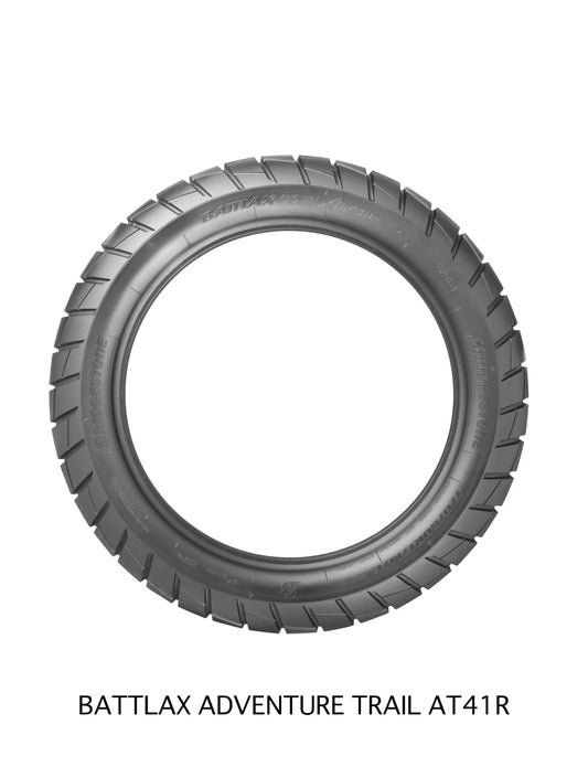 Bridgestone Battlax Adventure Trail AT41 Dual sport däck bak bild 2 PMMEDIA:a0c8398267623837