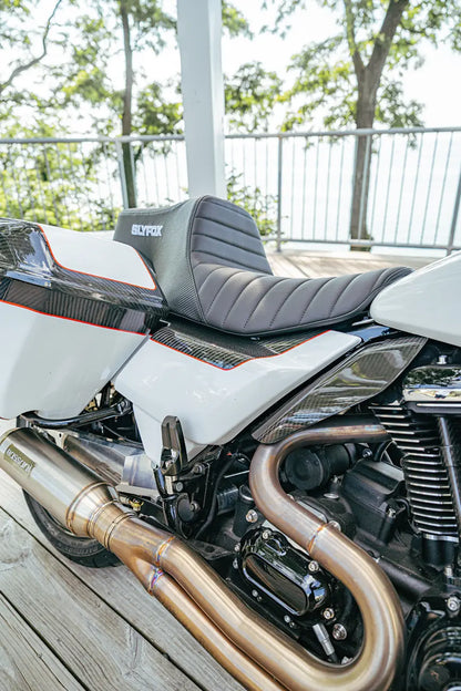 Slyfox High Noon Seat Sadlar Harley Touring bild 19 PMMEDIA:14f034e33e300037