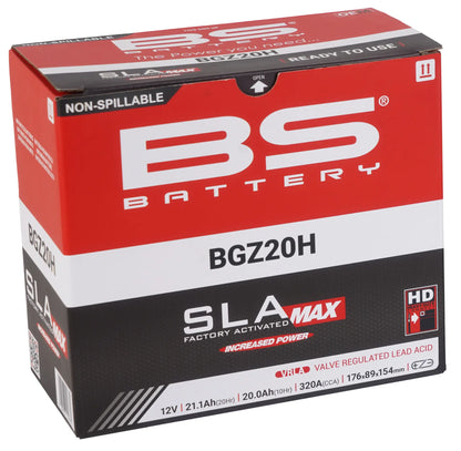 BS BATTERY BGZ20H SLA MAX Underhållsfritt AGM-Batteri bild 3 PMMEDIA:fefada20cee37ca7