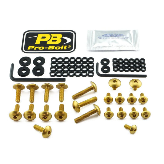 PRO BOLT Aluminium Fairing Bolt Kit för Yamaha bild 1 PMMEDIA:b36970d98bb7b3f2