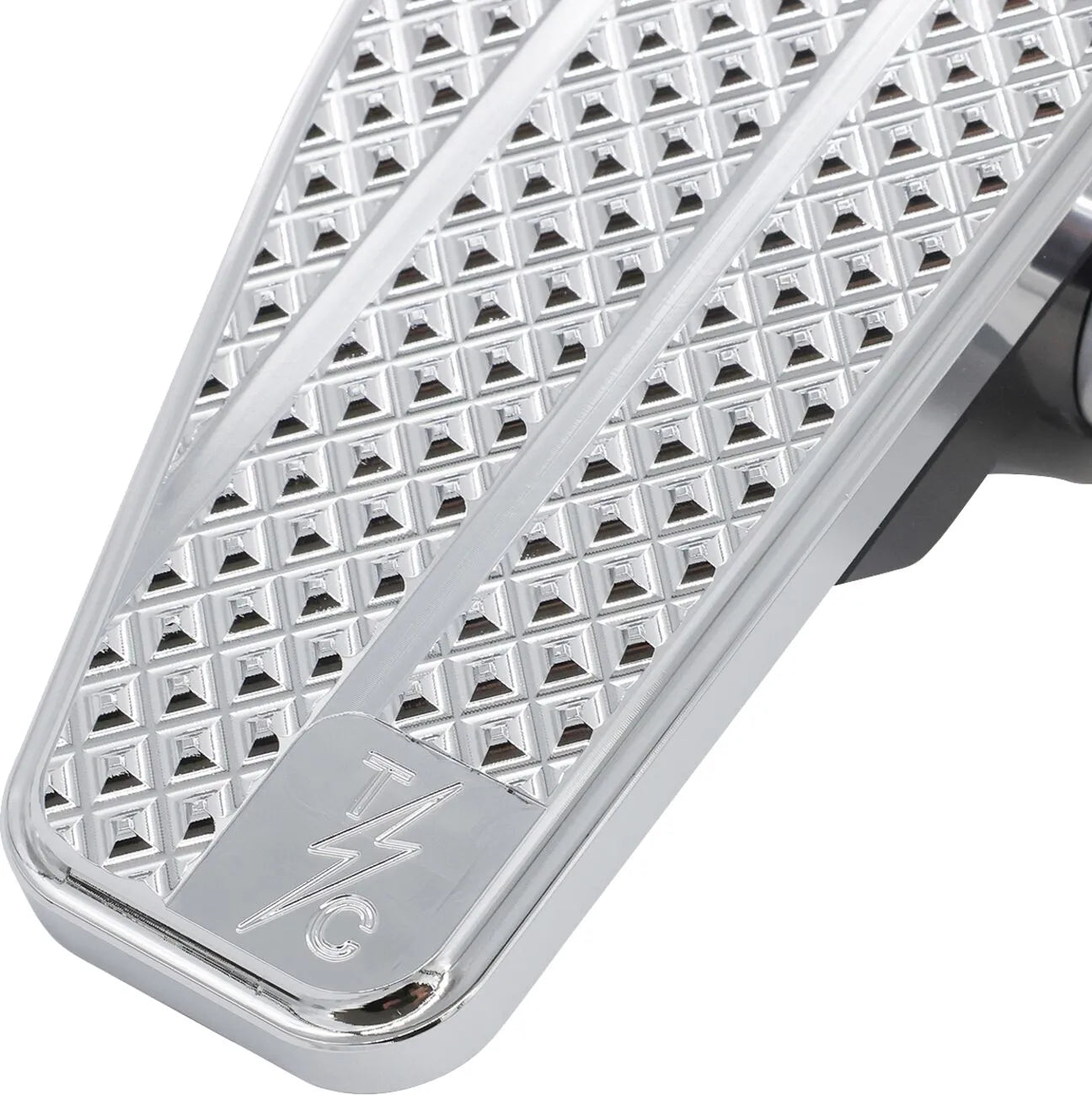 THRASHIN SUPPLY CO. Mini Floorboards M8 Softail Front Chrome bild 2 PMMEDIA:5b6f930082943e5e