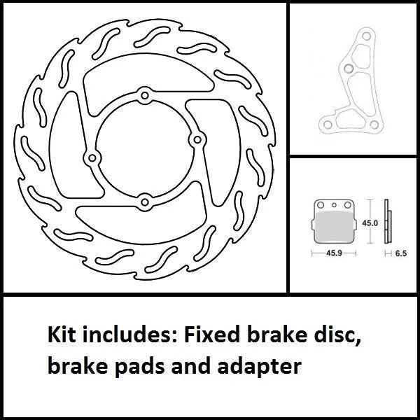 MOTO-MASTER 260 mm Oversize Floating Bromsskivkit Fram bild 1 PMMEDIA:e745a8f675525329