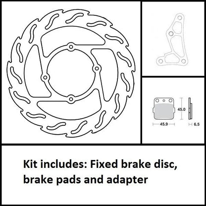 MOTO-MASTER 260 mm Oversize Floating Bromsskivkit Fram bild 1 PMMEDIA:e745a8f675525329