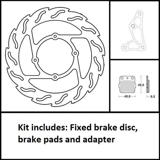 MOTO-MASTER 260 mm Oversize Floating Bromsskivkit Fram bild 1 PMMEDIA:e745a8f675525329