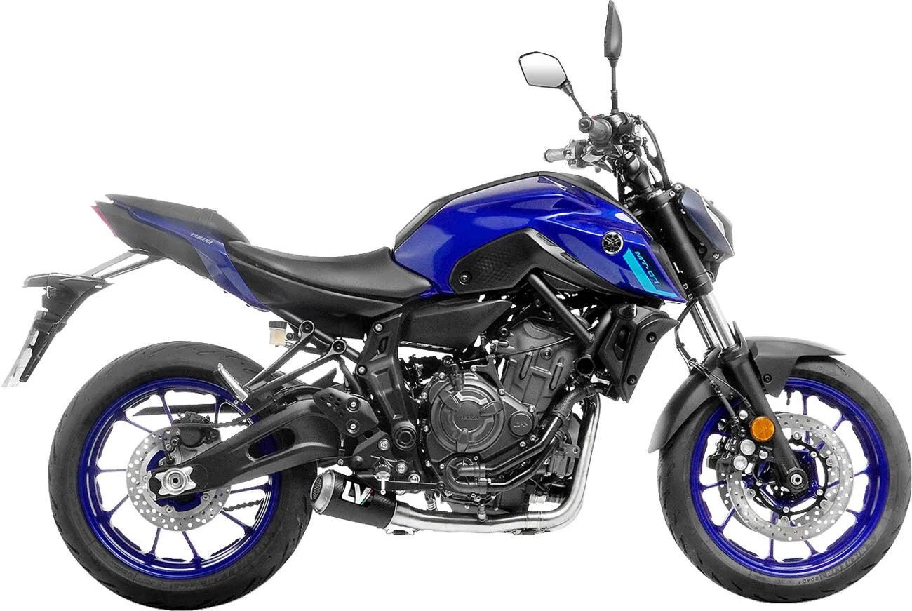LEOVINCE LV-10 Kolfiber Avgassystem för Yamaha R7 MT-07 XSR bild 1 PMMEDIA:833e10df5b19a123