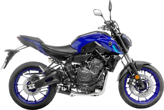 LEOVINCE LV-10 Kolfiber Avgassystem för Yamaha R7 MT-07 XSR bild 1 PMMEDIA:833e10df5b19a123