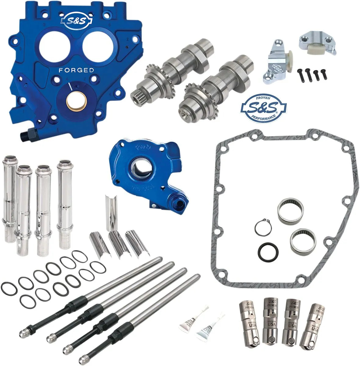 S&S CYCLE Chain Drive Cam Chest Kit för 07-17 Twin Cam bild 1 PMMEDIA:6b83ca792f3510cc