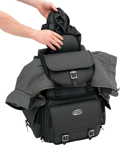 SADDLEMEN BR3400EX Sissy Bar Bag med Ryggstöd bild 5 PMMEDIA:bc4722a08507a86a