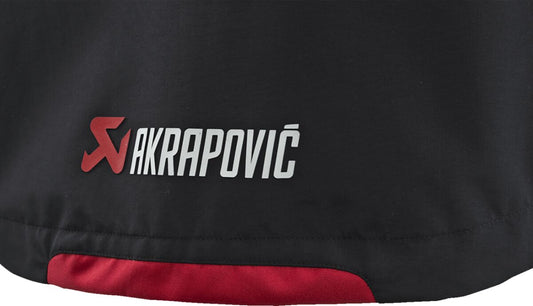 AKRAPOVIC RAIN JACKET BLACK MEN 2XL