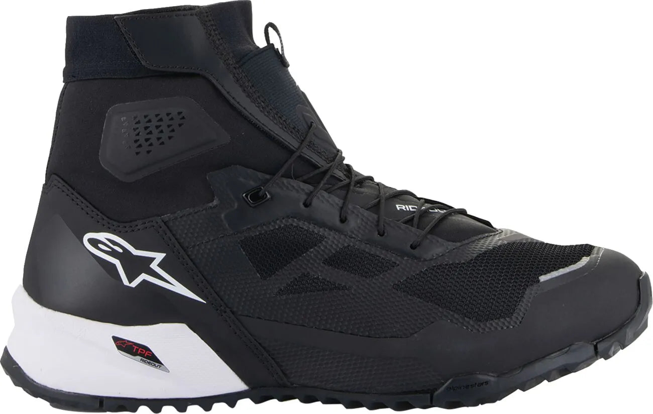ALPINESTARS (ROAD) CR-1 Motorcykelskor Svart/Vit bild 4 PMMEDIA:a395dedc64059122