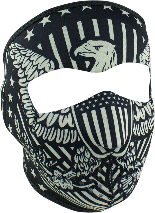ZAN HEADGEAR Neopren Fullface Mask Vintage Eagle bild 1 PMMEDIA:9d1da739ec8cf65e