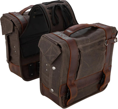 Burly Brand Throw-over Saddlebag Sidoväskor & tillbehör bild 2 PMMEDIA:2cf86142e7a4b441