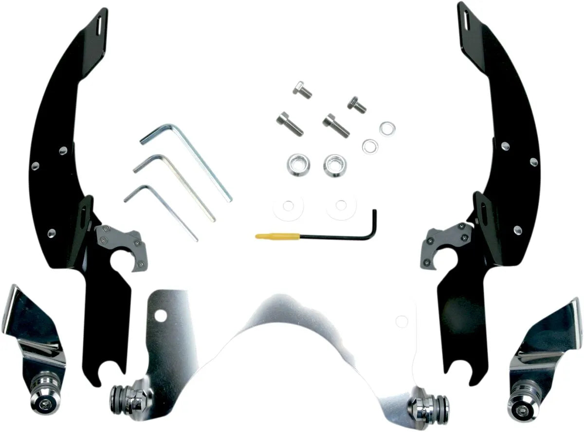 Memphis Shades Metric Windshield Trigger-Lock Complete Mount Kit Fästdelar & kit för vindrutor bild 11 PMMEDIA:21f387c9343247ce