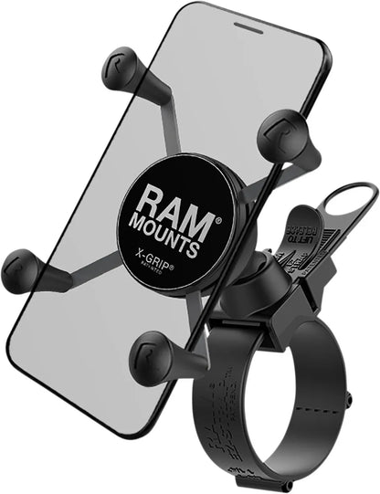 RAM MOUNTS X-Grip® Telefonhållare med EZ-Strap™ Rail Mount bild 1 PMMEDIA:0902e29109c3955b