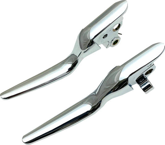 DRAG SPECIALTIES Custom Broms- och Kopplingsspak Set LSR Chrome 21-22 Tour bild 2 PMMEDIA:446bb3e4a3122dda