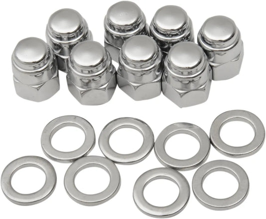 COLONY Cylinder Baslockmutter Kit i Krom bild 1 PMMEDIA:cb50fa50528b5b81
