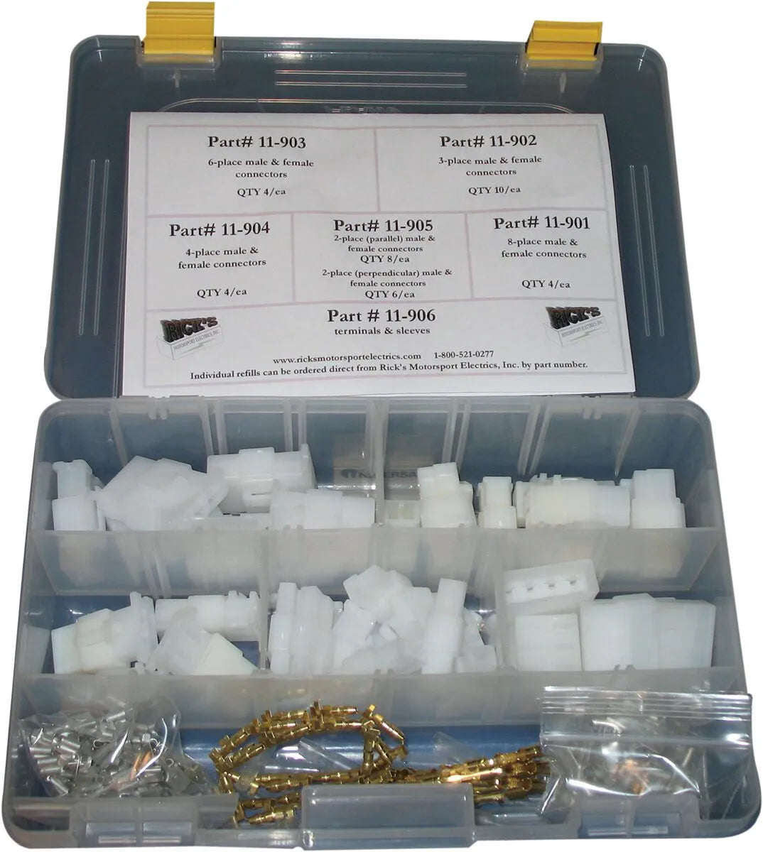 RICK'S MOTORSPORT ELECTRIC Universal Connector Kit bild 3 PMMEDIA:267240a4dd54b97b