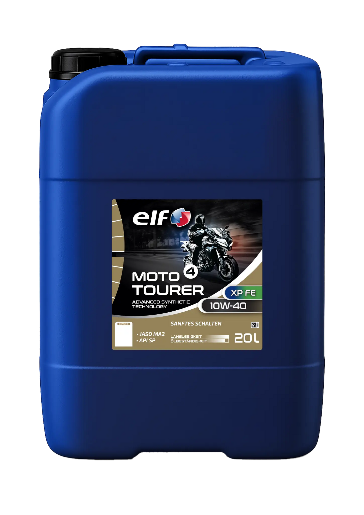 ELF Moto 4 Tourer XP FE 10W-40 Syntetisk Motorolja 20L bild 1 PMMEDIA:c564fc7d78c1a9df