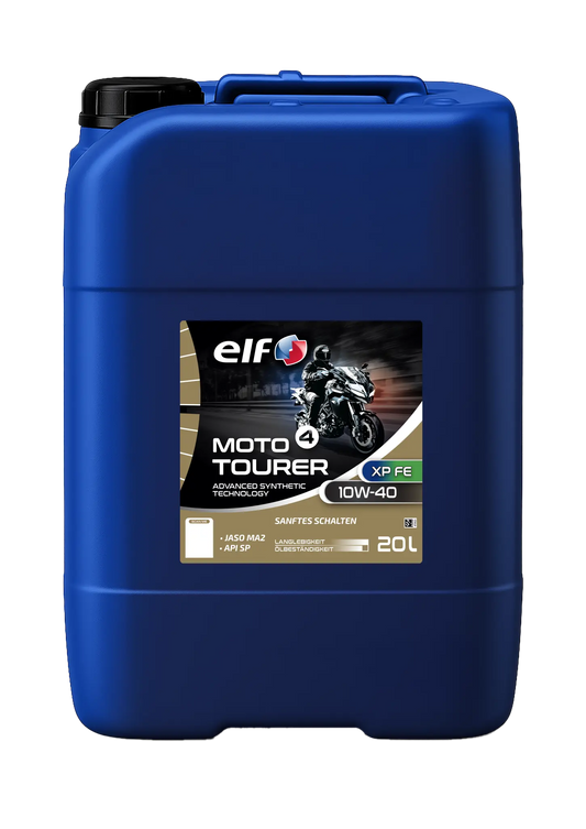 ELF Moto 4 Tourer XP FE 10W-40 Syntetisk Motorolja 20L bild 1 PMMEDIA:c564fc7d78c1a9df