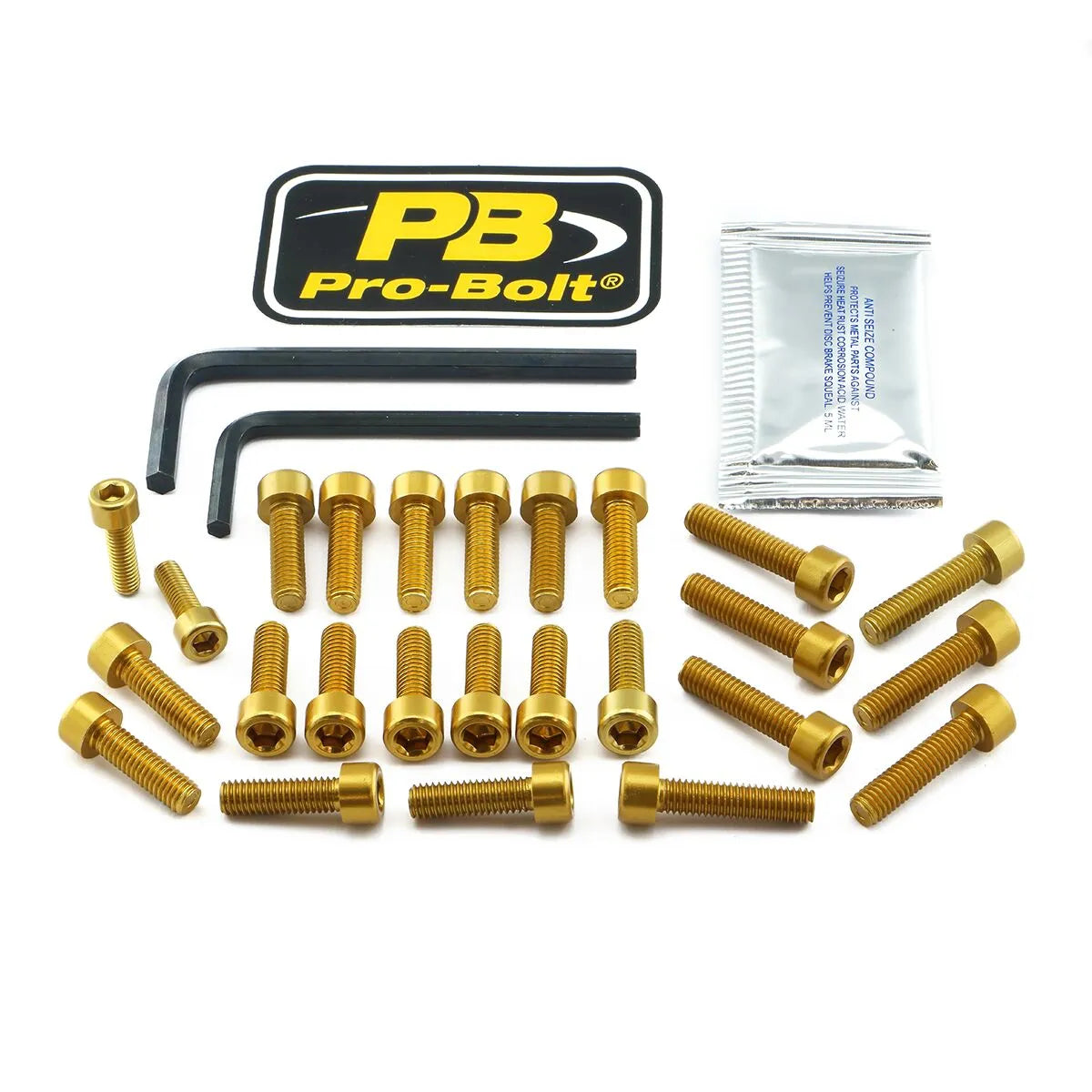 PRO BOLT Aluminium Motorbultset för BMW bild 1 PMMEDIA:c8064901f8fc16f7