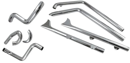 BASSANI XHAUST True Duals Fishtail 30" Avgassystem bild 1 PMMEDIA:c2faae6e177486fc