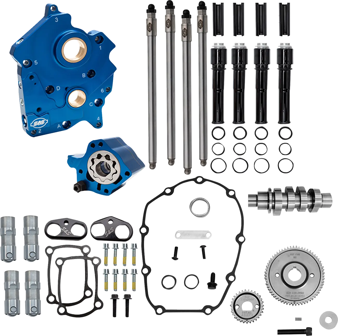 S&S CYCLE Cam Chest Kit med 496 Kam bild 1 PMMEDIA:9d3722b65e209a7c
