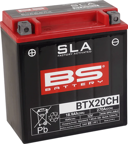 BS BATTERY BTX20CH AGM Underhållsfritt Batteri bild 1 PMMEDIA:fe642df933f1b495