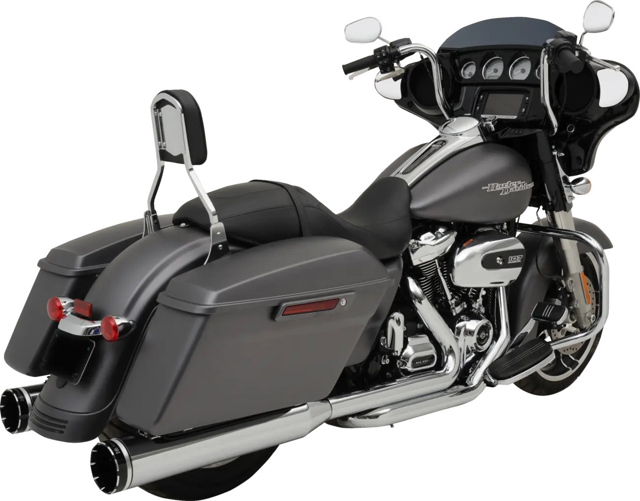 Khrome Werks 2-into-2 Dominator Exhaust System Kompletta avgassystem Harley bild 1 PMMEDIA:cd019445bd1f9c87