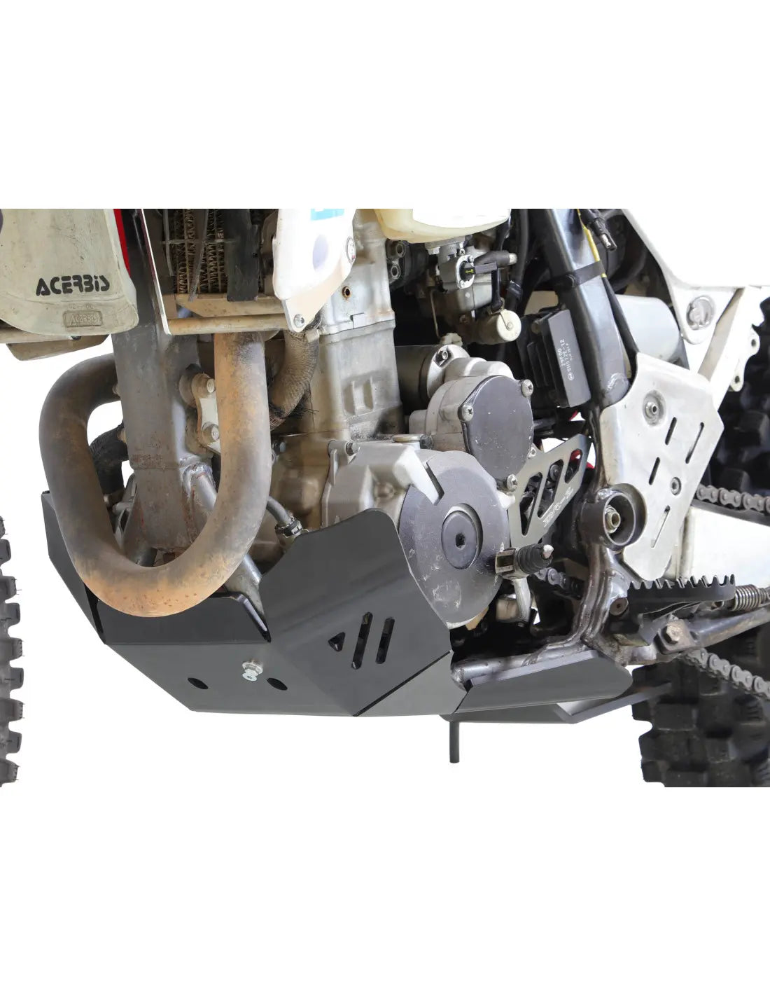 AXP RACING Xtrem Skid Plate Suzuki DRZ400 00-08 Svart bild 3 PMMEDIA:beaeb51a50e41e21
