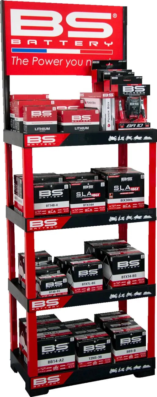 BS BATTERY Displayställ för Batterier bild 1 PMMEDIA:91cb3f988ab2777b