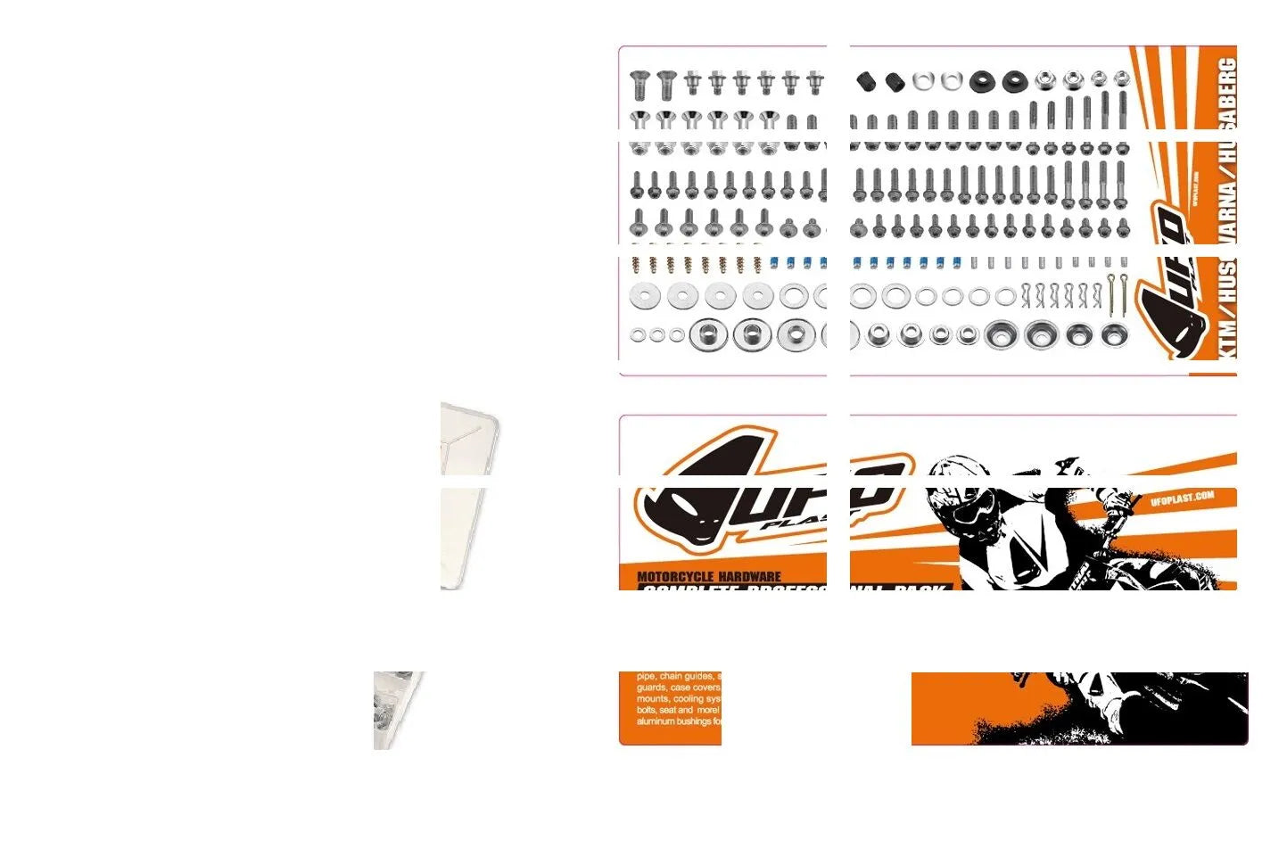UFO Komplett Professionellt Fästsats KTM-HVA bild 2 PMMEDIA:6dd1cb372711bfcd