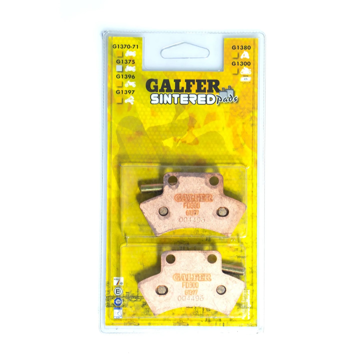 GALFER HH Sintrade Bromsbelägg för ATV bild 1 PMMEDIA:0639c2cfa182963f