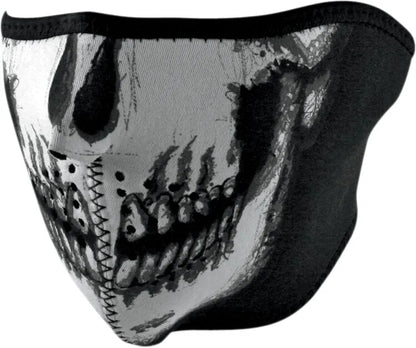 ZAN HEADGEAR Neopren Halvmask Glow Skull Face bild 1 PMMEDIA:4f85c4691e8ab9de