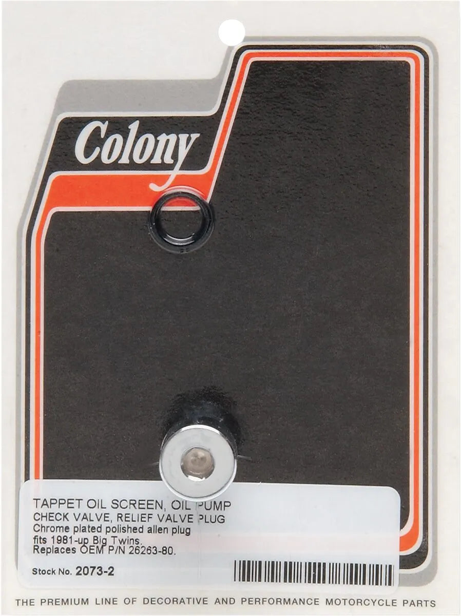 COLONY Oljepluggsats för Harley-Davidson 81-99 BT bild 1 PMMEDIA:afa181ff6060419f