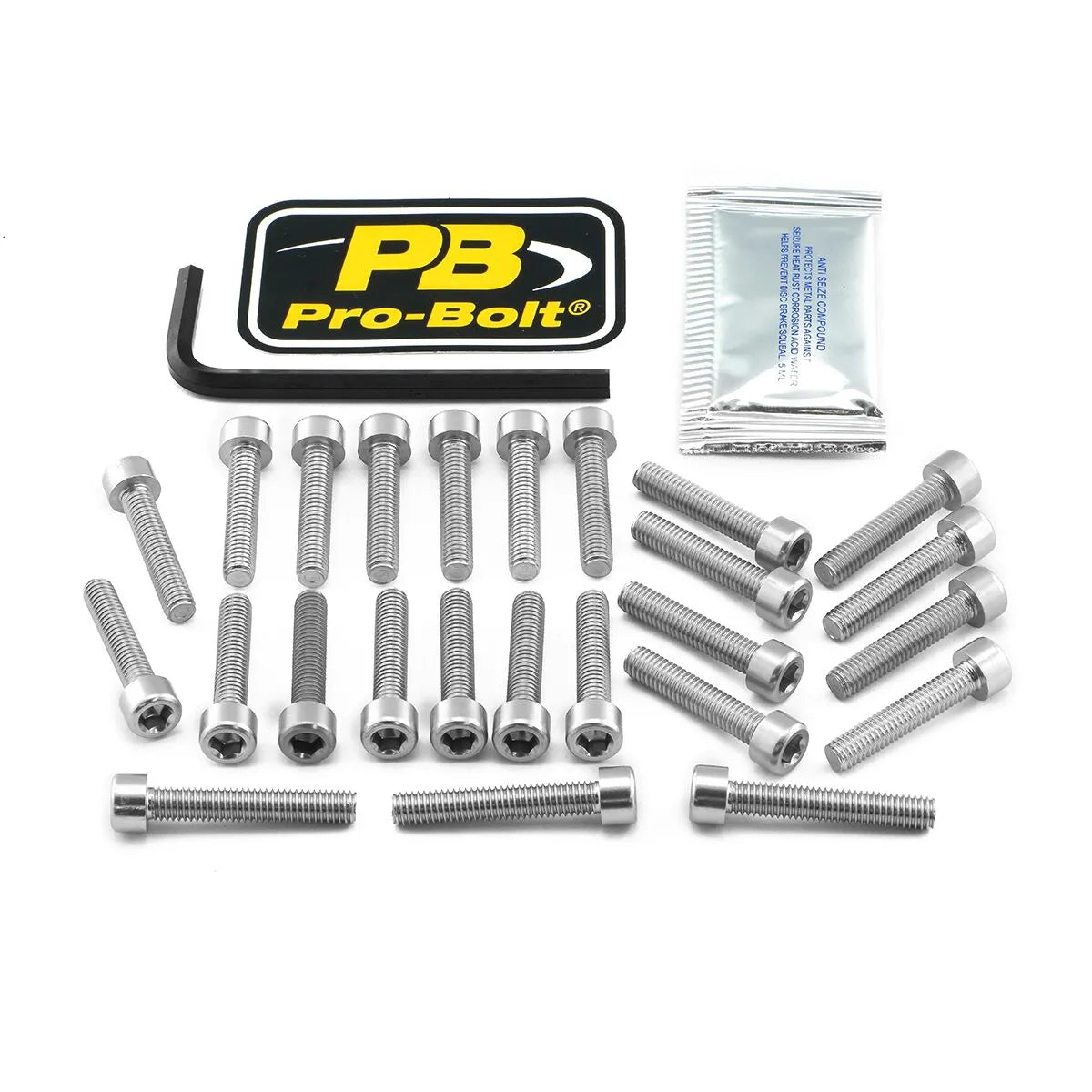 PRO BOLT Aluminium Motorbultsats för Kawasaki bild 1 PMMEDIA:6a3ba3f78ceafce4