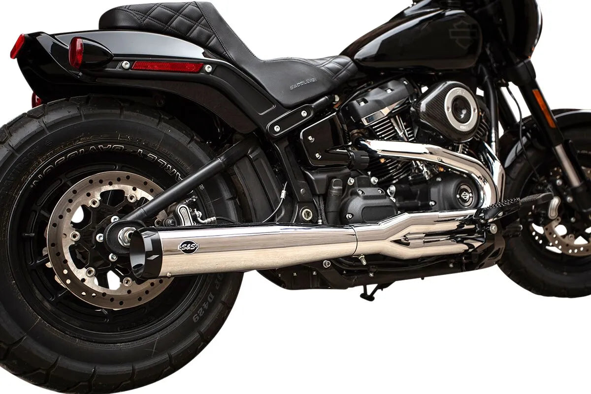 S&S CYCLE SuperStreet 2:1 Avgasystem för M8 Softail 2018-2022, Krom bild 4 PMMEDIA:efa19a3926063d70