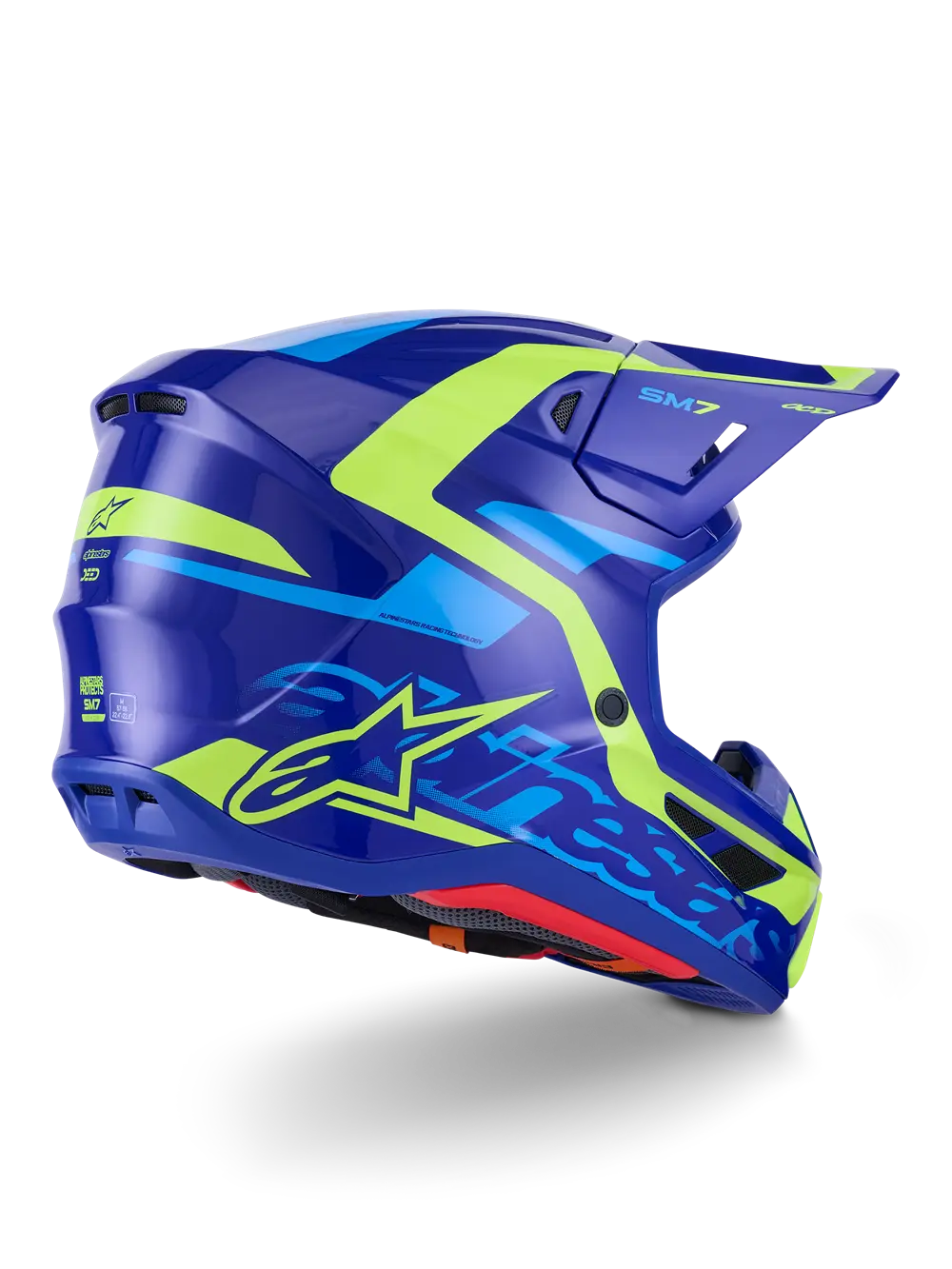 Alpinestars(Mx) S-M7 Deed Offroadhjälm integral vuxen bild 5 PMMEDIA:6b2d6acad101f5a4