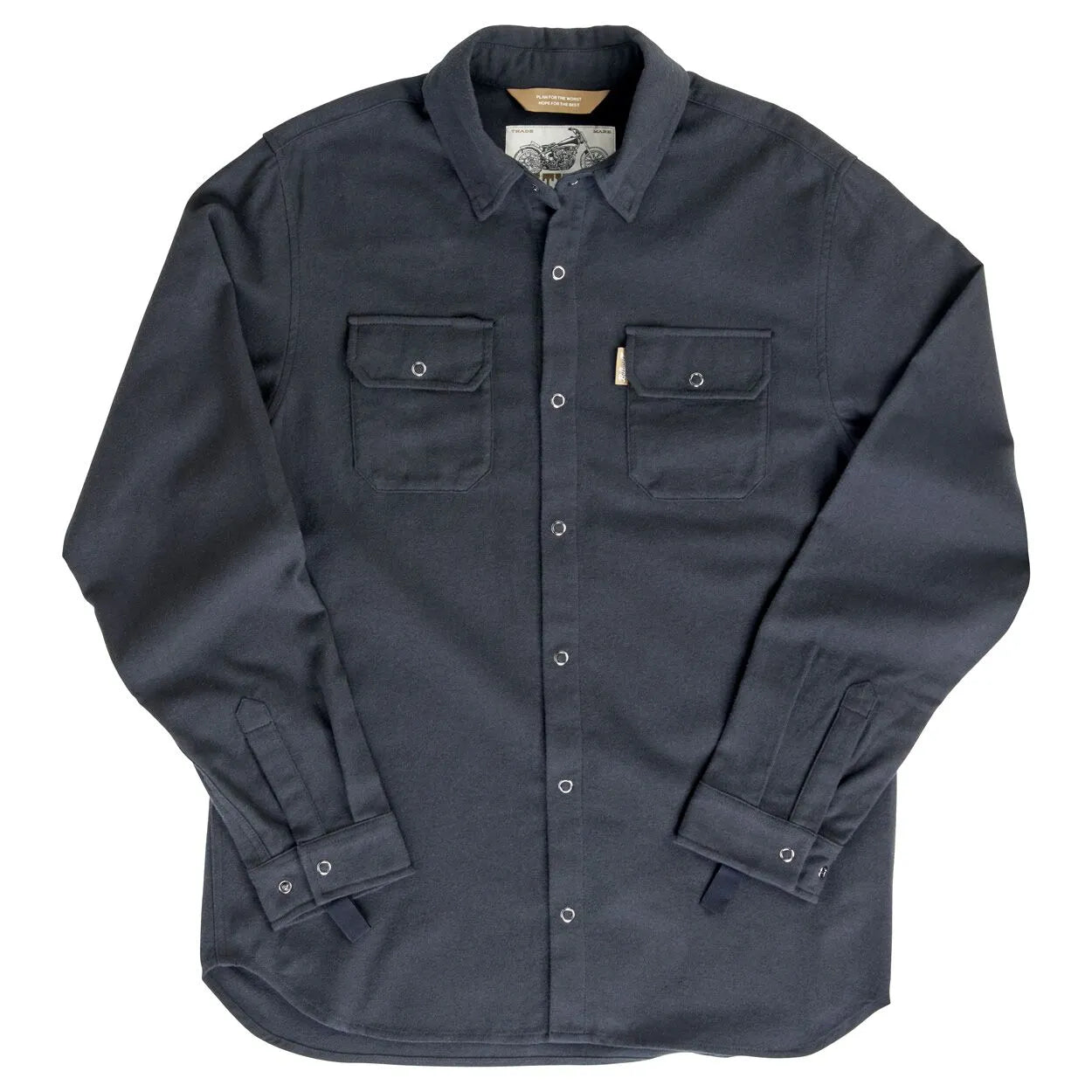 BILTWELL Hi Test Flanellskjorta Svart XS bild 1 PMMEDIA:95989e7aeb037a31