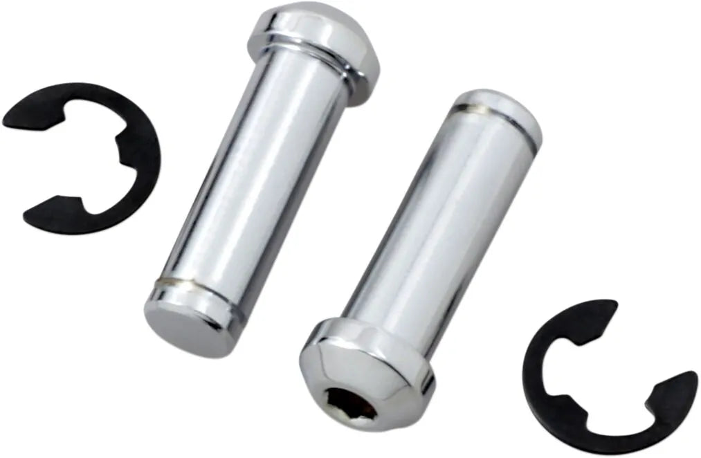 DRAG SPECIALTIES kromade styrspindelpinnar för koppling och broms bild 1 PMMEDIA:197be69ceb8847a2