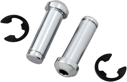 DRAG SPECIALTIES kromade styrspindelpinnar för koppling och broms bild 1 PMMEDIA:197be69ceb8847a2