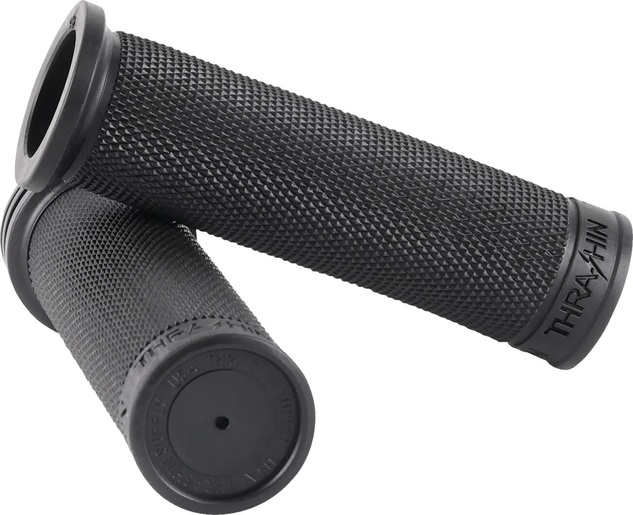 THRASHIN SUPPLY CO. Moto Grips 1" Slim Svart bild 2 PMMEDIA:21efeaadc58544dd